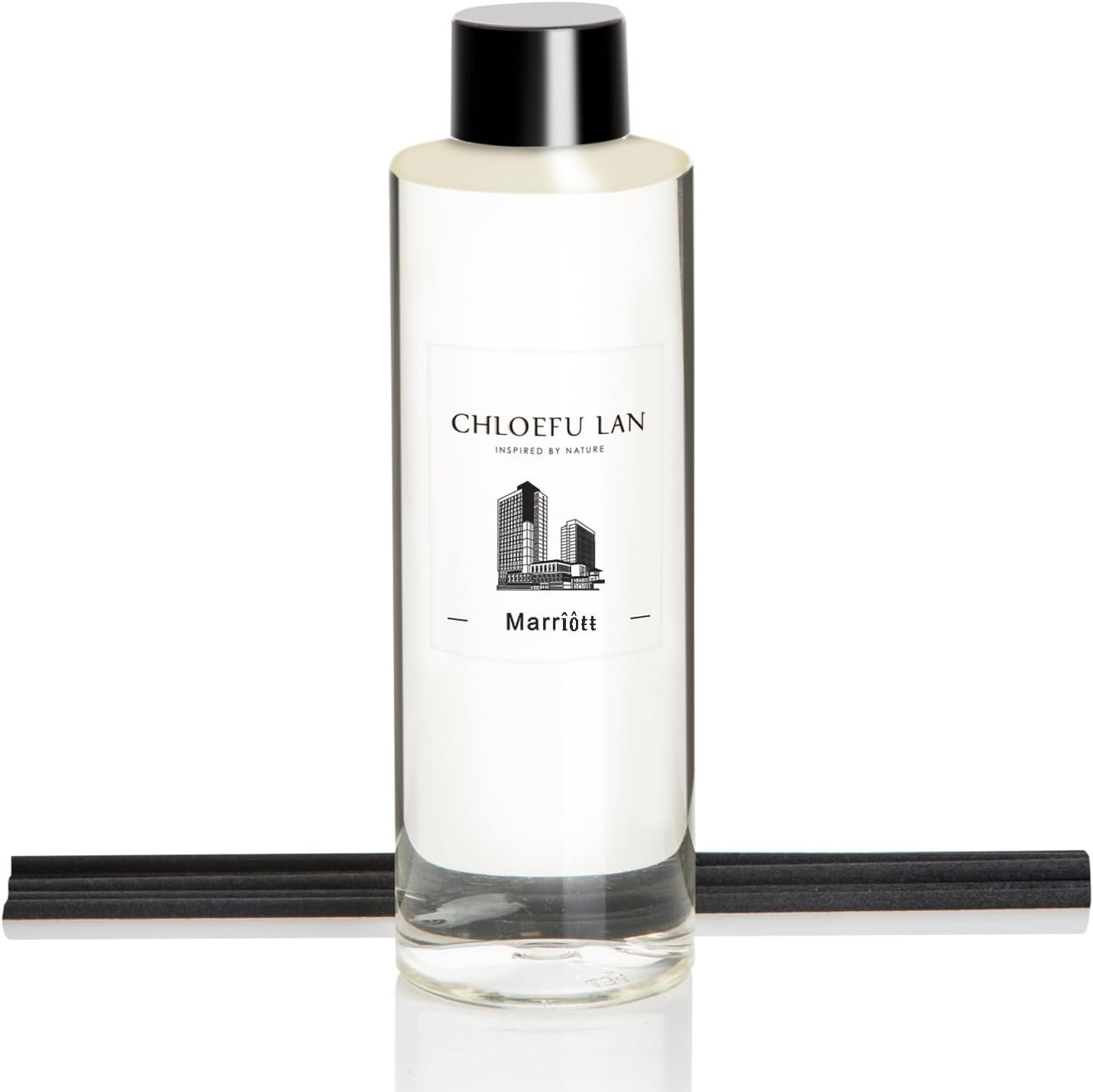 Chloefu LAN Hotel Scented Oil Diffuser Refill 200ml/6.76 fl oz Natural Essential Scented Oil – Best for Aromatherapy, SPA and Home, 0% Alcohol, Unique Blend to Promote Sleep & Relieve Stress