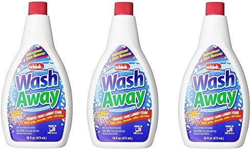 Wash Away Stain Remover, 16 Fl Oz, (Pack of 3) (3-Pack)