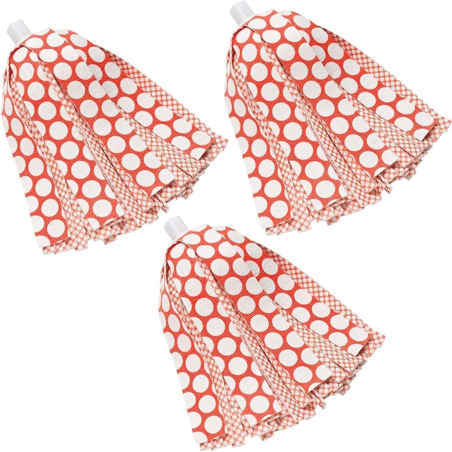 Libman Wonder Mop Head Replacement | Absorbent Microfiber | Self Wringing | Best Refill | Machine Washable | Multi-Surface Floor Mop | 3 Replacement Pads