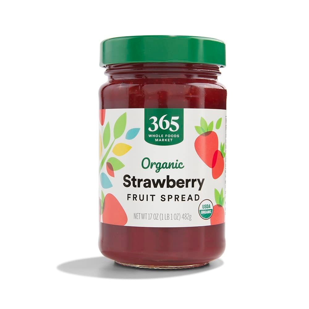 365 by Whole Foods Market, Organic Strawberry Fruit Spread, 17 Ounce