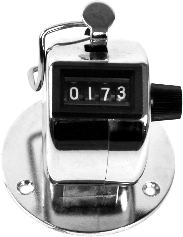 Clicker Counter – Handheld or Mountable with Easy Thumb Tally Button – Click Counter for Sporting Events, Ticket Sales, or Counting People by Stalwart