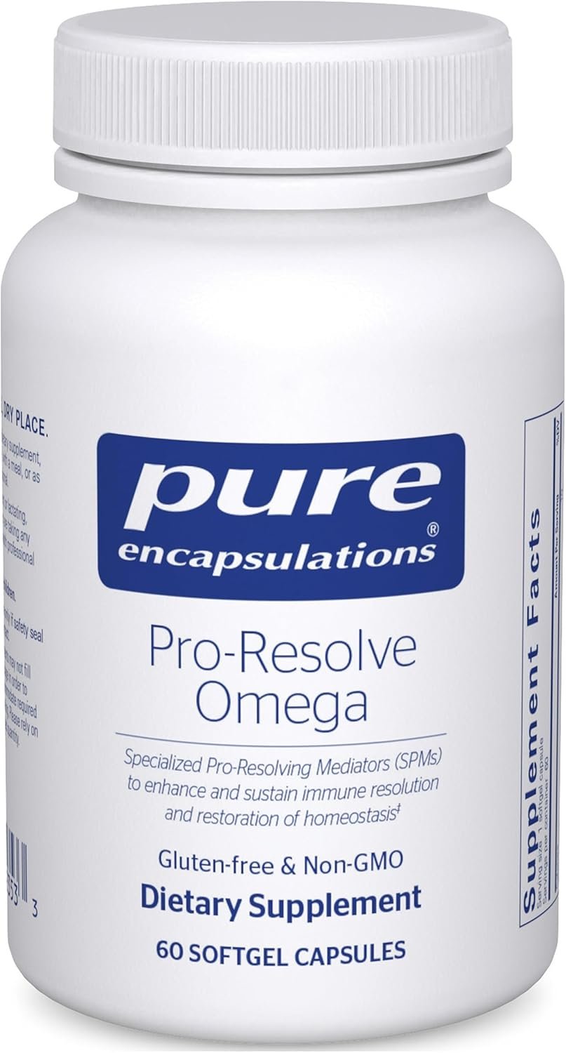 Pure Encapsulations Pro-Resolve Omega | Omega-3 Fatty Acids for Cardiovascular Health | 60 Softgel Capsules