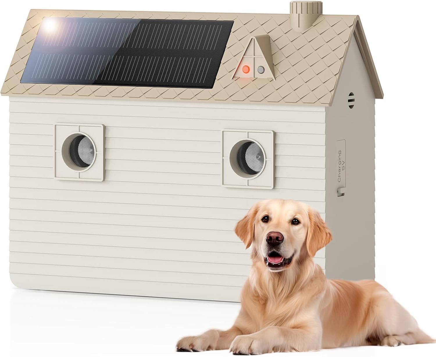 Dog Bark Deterrent Devices Waterproof – Stop Barking Neighbors Dog, Anti Barking Device for Dog with 3 Modes，Indoor & Outdoor, Safe & Effective for All Dog Sizes