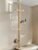 Veehoo Floor to Ceiling Cat Tree Height(106-123 Inch) Adjustable, Sturdy Tall Cat Tree with 4.3″ Thickened Scratching Posts, Floor to Ceiling Cat Tower for Indoor Cats