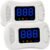 2 Packs Carbon Monoxide Detectors,CO Alarm Detector Monitor Battery Operated with PPM Value Display,Carbon Monoxide Alarm with Sound &Light Warning,Accurate & Easy to Read,for Home Kitchen Office