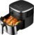 ASZ Digital Air Fryer 6qt with Window Up – 6 QT Big Airfryer 6-in-1 Presets Preheat Airfry Reheat Bake Roist Broil 400°F Airfrier 85% Oil Less,Nonstick Dishwasher-Safe Parts, Automatic Shutoff