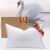 White Goose Down Pillow – Luxury Hotel Bed Pillow with Natural 900+ Fill Power, Natural Goose Feather Pillow for Sleeping, 600 Thread Count Cotton Shell, Queen Size- Medium, 1 Pack
