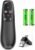 Presentation Clickers Wireless Presenter Remotes for PowerPoint, Powerpoint Clicker with Volume Control PowerPoint Slide Advancer for Mac, Receiver with Dual Functions,Computer, Laptop, LBBYDDLL