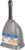 Petmate Scoop N’ Hide Cat Litter Scoop with Discreet Litter Scoop Holder, Brushed Nickel