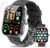 2025 Smart Watch for Men Women (Answer/Make Call), 1.96″ HD Fitness Tracker Running Watch,IP68 Waterproof,Pedometer, Sleep/Step/Activity/Heart Rate Monitor,110+ Sport Mode Smartwatch for Android Phone