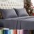 Utopia Bedding Queen Sheet Set – 4 Piece Bed Sheets for Queen Size Bed, Soft and Breathable Microfiber, Includes 1 Fitted Sheet, 1 Flat Sheet and 2 Pillowcases (Grey)