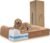 Orthopedic Dog Beds for Large Dogs, 7″ Memory Foam Dog Beds with Waterproof Liner, Chew Proof Microsuede Cover, Removable and Washable, Nonskid Bottom, 48″x30″x7″ L Khaki