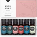 Edens Garden Health & Wellness Essential Oils 6 Set – 100% Pure Therapeutic Grade Aromatherapy Blends – for Natural Sleep, Energy & Immune Support – Undiluted Oil for Diffusers & Home, 10 ml/ 6 Pack