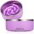 32 Oz Dog Bowl with Slow Feeder Insert Stainless Steel Pet Water Bowl for Medium & Large Breed Non Slip Rubber Base & Plastic Puzzle Feeder – Lavender
