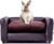Keet Fluffy Deluxe Pet Bed Sofa Chocolate Small