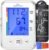 Blood Pressure Monitor for Home Use: Easy@Home Upper Arm Large Cuff BP Machine with Free App MyHeartPal – Automatic Digital with 3-Color Backlit Hypertension Display, Not Bluetooth Enabled, EBP-095L