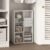 Furinno Reed Closet Organizers and Storage, 5-Cube Reversible Closet Shelves, Organization Shelf, 9.4″ x 19.5″ x 31.5″, for Bedroom, Closet, White