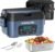Cordless Electric Lunch Box for Adults, Men & Women – Rechargeable Self-Heating Food Warmer with 1.2L SS Container, Battery-Powered Heated Lunch Box, Perfect for Work and Travel Use
