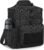 GLENKEY Double Deck Insulated Lunch Box, Expandable Large Lunch Bag Leakproof Cooler Bag Lunch Pail for Men Women Adults Work Shifts Travel Daytrip, Black