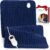 Extra Large Heating Pad for Back Pain Relief, 35″x20″ Electric Heat Pads for Period Cramps & Body Shoulder, 9 Heat Settings, Auto-Off, Machine Washable, Dry Moist Heat, Gifts for Women Men, Blue