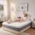 14 Inch King Size Mattress in a Box, Memory Foam Hybrid Mattress for Motion Isolation, Pocket Spring and Soft Foam, Pressure Relief, Medium Firm Support 80″ x 76″