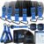 Heavy Resistance Bands for Working Out, 300lbs/360lb/420lb Exercise Bands Workout Bands with Handles, Door Anchor, Ankle Straps, Home Gym Workout Equipment for Men Fitness Strength Training Stretching
