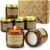 6 Pack Candles for Home Scented Aromatherapy Candle Gift Set for Women Soy Wax Long Lasting Amber Jar Candles Gift for Birthday Mother’s Thanksgiving Day Present
